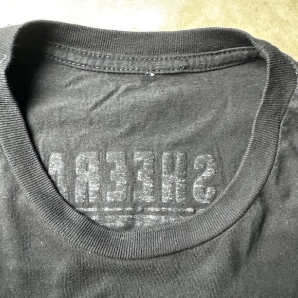 Ed Sheeran 2015 Tour T-Shirt Black Green Concert Tee Size Medium Music Merch - Picture 7 of 8